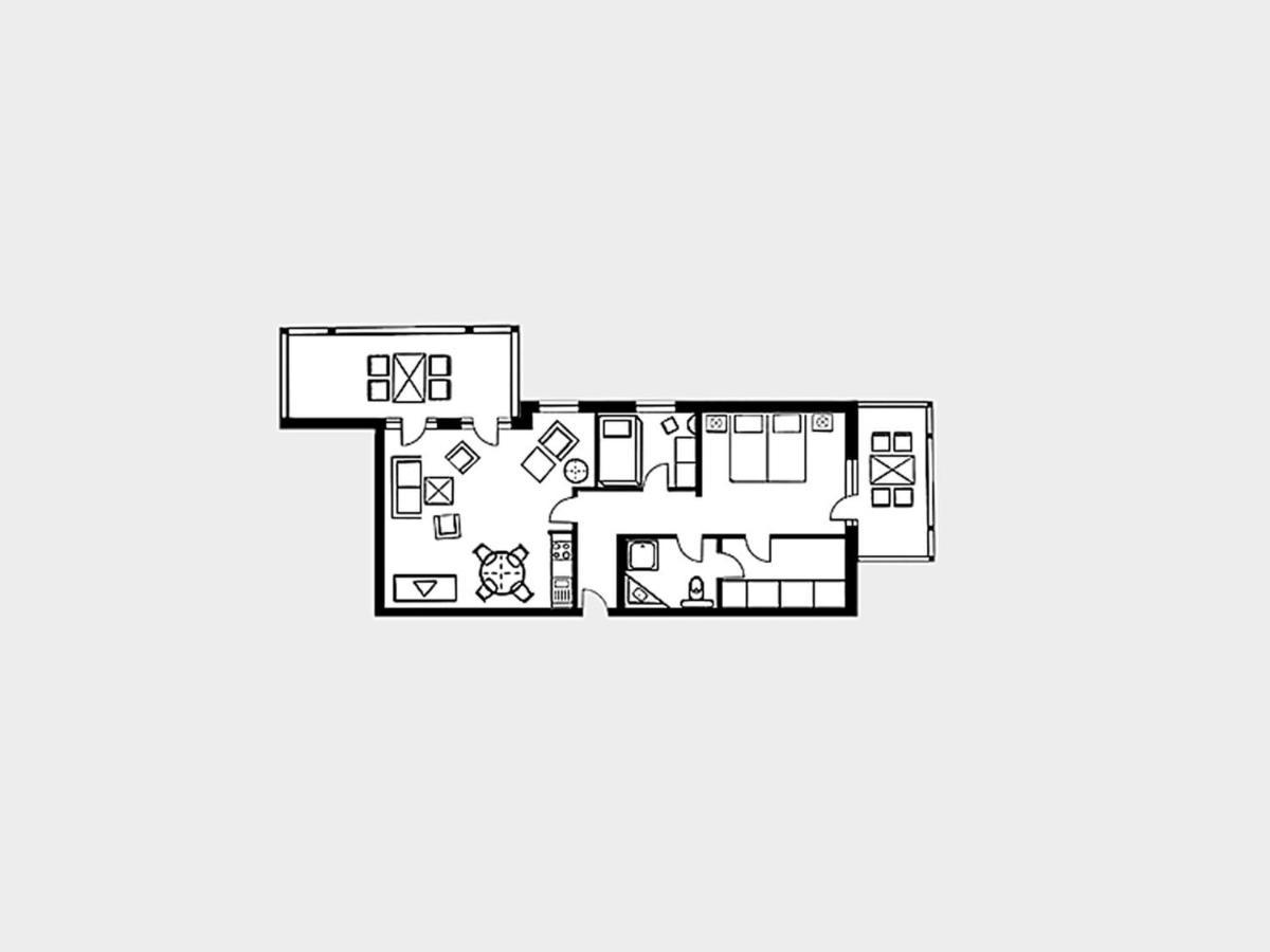 Strandvillen Binz - Ferienwohnung Mit Meerblick, 2 Schlafzimmern Und Balkon Sv-761 Eksteriør bilde